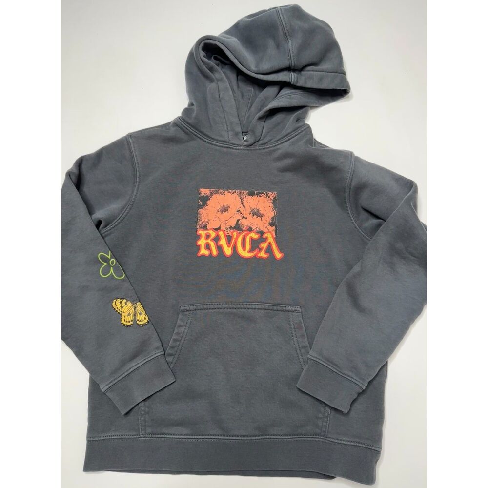 Rvca Boys Opturnia Hoodie 10 12